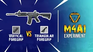 Ring of Elysium - M4A1 Experiment - Foregrip Comparison - Battle Manual Ep.1