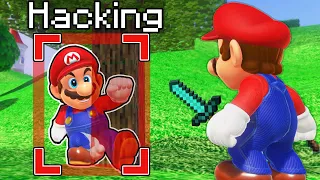 Using HACKS To Cheat In Mario Odyssey Hide N' Seek!