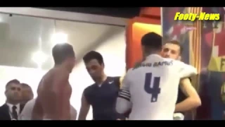 لاعبي برشلونة و مدريد ما في عداوة بينهم – برشلونة × ريال مدريد ( الدوري الإسباني ) 2016