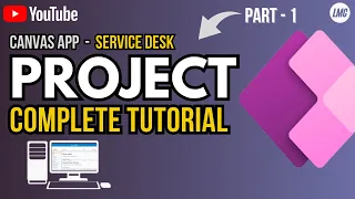 Complete Tutorial of Ticket Management Project in Canvas App PowerApps [Part 1]