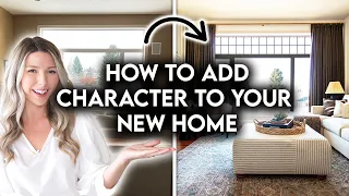 10 AFFORDABLE WAYS TO ADD CHARACTER TO A BUILDER GRADE HOME | DESIGN HACKS