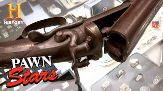 Pawn Stars: PRICEY Wells Fargo Shotgun FIRES AWAY Any Doubts (Season 5) | History