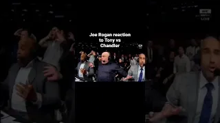 Joe Rogan reacting to Tony vs Chandler