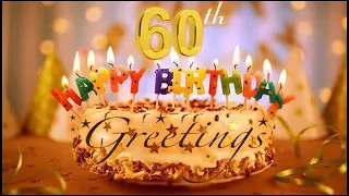 60th Birthday Greetings