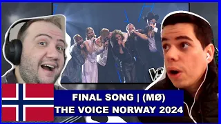 Final Song | (MØ) | LIVE | The Voice Norway 2024 - TEACHER PAUL REACTS