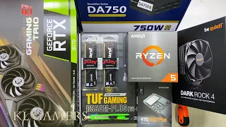 AMD Ryzen 5 5600X ASUS TUF GAMING B550M-PLUS WiFi RTX3070 Gaming Z TRIO be quiet DARK ROCK 4