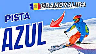 Grandvalira para INTERMEDIOS: Pas de la Casa #2 | cómo encontrar pista azul paso a paso  Andorra 🇦🇩