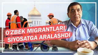 O'ZBEK MIGRANTLARI SIYOSATGA ARALASHDI