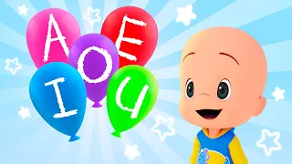 Balloons Vowels | Cuquin’s Magic Color Cube – Learn the Shapes