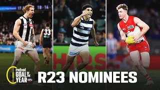 McCreery, Stengle and Warner mesmerise | Rd 23 Rebel Goal of the Year nominees | AFL