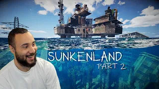 My First Look At This New Open World Survival Game - SUNKENLAND Part 2