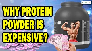 WHY IS PROTEIN POWDER SO EXPENSIVE | HOW TO MAKE PROTEIN POWDER.
