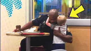 4-Year-Old BOY Whispers To Officer In Diner, Moments Later His Dad Is Arrested