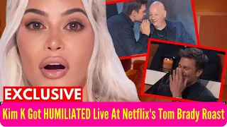 Tom Brady DESTROYED Kim K | Kim K Got HUMILIATED Live At Netflix's Tom Brady Roast