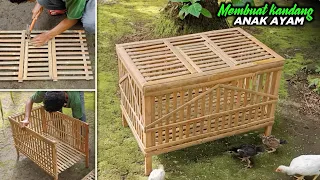 make a chicken coop from bamboo