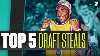 Top 5 BIGGEST NBA Draft Steals