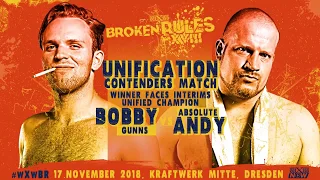 Unification Contenders Match: Bobby Gunns vs. Absolute Andy (Trailer)