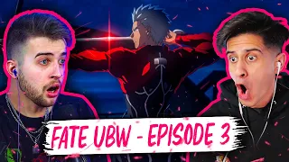 Fate/Stay Night Unlimited Blade Works! Episode 3 REACTION | Group Reaction