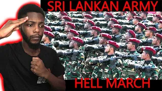 Foreigner reacts to Sri Lankan Army Hell March