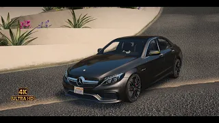 Mercedes-AMG C63 S [Add-On] - GTA 5 Cars 4K Ultra Realistic Graphics NaturalVision Evolved