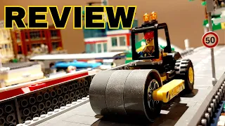 LEGO CITY Construction Steamroller set REVIEW.