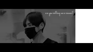 「taehyung」- are you calling me a sinner?