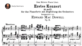 Edward MacDowell - Piano Concerto No. 1 in A minor, Op. 15 (1882)