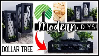 *NEW* DOLLAR TREE DIY using TUMBLING TOWER BLOCKS | Modern Boho Decor DIYs | Jenga Block Crafts