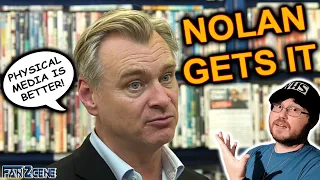 Christopher Nolan On Why Physical Media Is Better Than Streaming