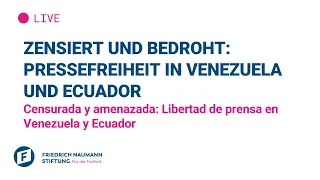 Zensiert und bedroht: Pressefreiheit in Venezuela und Ecuador