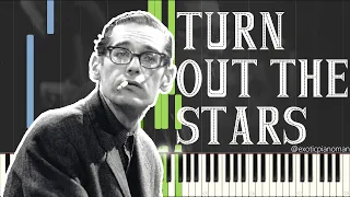 Bill Evans - Turn Out The Stars (Solo Jazz Piano Synthesia)