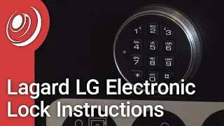 Lagard LG Basic II Digital Electronic Lock Instructions