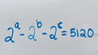 A Nice Exponential Problem 🤔 | Maths Olympiad