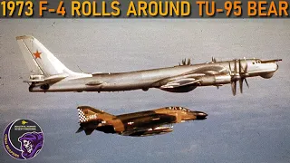 1973 F-4 Phantom Barrel Rolls Around Soviet Tu-95 Bear | DCS WORLD Reenactment