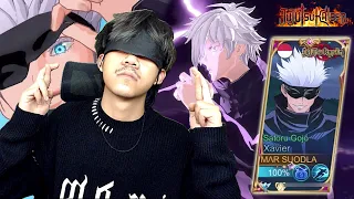 REVIEW SKIN XAVIER GOJO SATORU JUJUTSU KAISEN x MOBILE LEGENDS