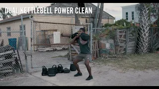 Dual Kettlebell Power Clean