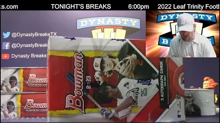 2023 Bowman Baseball Card Jumbo HTA 4 Box Half Case Break #14   Sports Cards