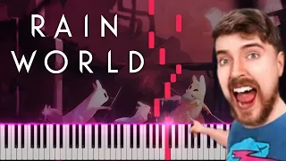 Reclaiming Entropy / Theme V / Credits | Rain World OST piano cover / tutorial + sheet music