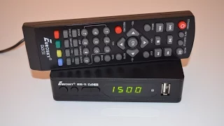 Обзор и настройка DVB-T2 Тюнер (ресивер) Т2 Eurosky ES-11