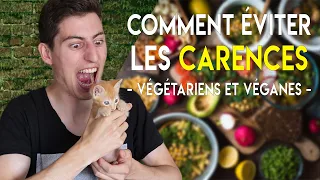 COMMENT éviter les CARENCES en arrêtant de MANGER de la VIANDE ?