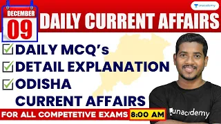 Daily Current Affairs Live | 9th December 2023 |  Bibhuti Sir