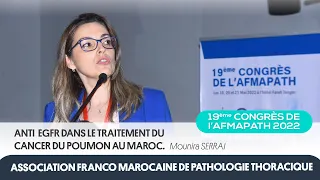 Anti EGFR dans le traitement du cancer du poumon au Maroc où en sommes nous