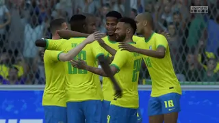 FIFA 22/Brazil 7-0 China/ International Friendly Match/