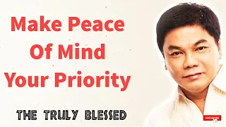 Ed Lapiz Preaching 🙏Make Peace Of Mind Your Priority.