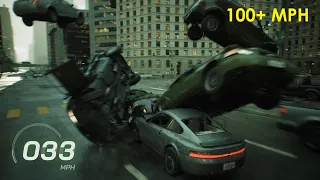 The Matrix Awakens PS5 - 100+MPH Car Crash - Unreal Engine 5 - Part 10