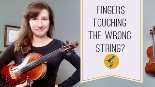 No More Mishaps! Prevent Left Hand Fingers from Hitting Other Strings on Your Violin