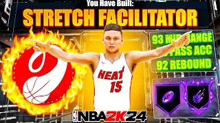 This 7' 1" Stretch with 96 Pass Accuracy is DOMINATING NBA 2K24...