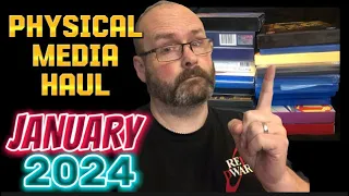 Physical Media Haul. January 2024
