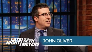 John Oliver Accidentally Saw the Entire Liverpool Football Club Naked - Late Night with Seth Meyers