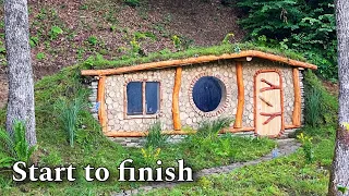 One built a dugout with his own hands. Start to finish